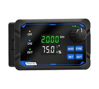 NONDK Generador de Señal Dual de 5-24 V CC, Medidor de Frecuencia de de Pulso Cuadrado, Salida de 1 Hz A 150 KHz, PWM150 para Herramientas de Electricista.