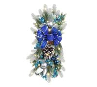 NONDK Guirnalda Colgante de Navideña, Decoración Navideña, Colgante de Navideña para Puerta de Pared Navideña + Luz LED