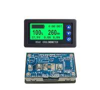 NONDK H56CS DC100V Probador de Capacidad de Batería con Culomímetro, Pantalla LCD Retroiluminada de 20 A, Amperímetro Digital, Voltímetro, Monitor