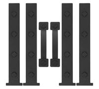 NONDK Hardware Magnético para Puerta de Garaje, 6 Piezas, Imanes Rectangulares, Acentos para Puerta de Garaje, Kit de Hardware para Puerta de Garaje.