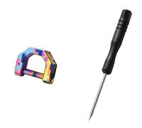 NONDK Hebilla Multifuncional de Tipo D de Titanio Hebilla para el Auto de Aleación Hebilla Al Aire Libre Horseshoe Hebilla S
