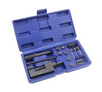 NONDK Herramienta de Remachado para Rompecadenas de Motocicleta, Cortador de Cadena de 6 Pines, Remachador, Manejar de Prensa de Pasador de Cadena de Bicicleta para 415/420/428/520/525