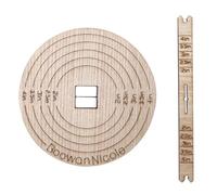 NONDK Herramienta para Centrar Mechas de Velas, Adecuada para la Mayoría de Frascos y Recargas.