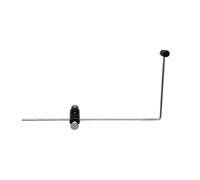 NONDK Herramienta Portátil para Moscas, Tornillo de Banco, Gancho de Pesca, Engranajes Giratorios para Moscas, Rotación de 360°, Múltiples Ajustes, Negro