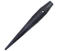 NONDK Herramientas para Trabajadores Hierro Bull Pin Acero Roscado con Acabado Negro y Orificio para Cordón, Herramienta para Trabajadores Hierro, 1-5/16 Pulgadas X 10 Pulgadas