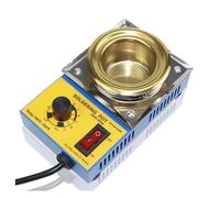 NONDK Horno de Fusión de Estaño con Temperatura Ajustable de 160 W, de Soldadura de Alta Calidad Sin Plomo, Enchufe Europeo