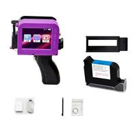 NONDK Impresora de Inyección de Tinta Portátil, Codificadora de Inyección de Tinta Inteligente, Desmontable, con Fecha de Producción y Código QR, DP19