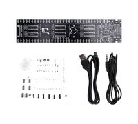 NONDK Indicador de LED 30 Secciones Kit Electrónico DIY de Pantalla de Espectro Musical Luz Ambiental de Ritmo