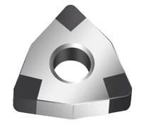 NONDK Inserto de CBN (1 Pieza) para Corte de Acero y Hierro Fundido, Herramienta de Torno CNC TNGA, Diseño TNMG160404, WNMG160408