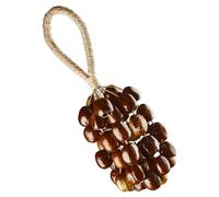 NONDK Instrumento de Percusión con Cáscaras de Semillas, 4 X 10 Piezas, Cáscaras de Nueces Naturales para Meditación, ASMR, Terapia de Sonido, Yoga
