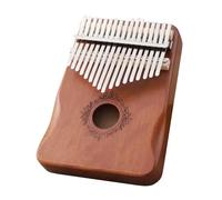 NONDK Instrumentos Musicales Kalimba Piano de Pulgar Cuerpo de Madera Mbira 17 Teclas Regalo para Principiantes Teclado