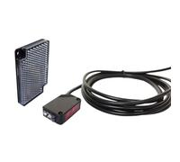 NONDK Interruptor con Sensor Fotoeléctrico IKSLED E3Z-R61, Salida NPN Reflectiva, DC12-24V, Detección de 2 M
