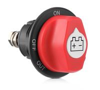 NONDK Interruptor de Desconexión de Batería 12-48 V, Interruptor Aislador de Apagado de Corte de Batería para Marino, RV, ATV, Coche, Vehículo Utv 100 A