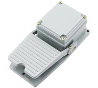 NONDK Interruptor de Pie de Alta Resistencia, Interruptor de Pie LT3, Pedal Momentáneo con Carcasa de Aluminio Antideslizante para Instrumentos y Equipos