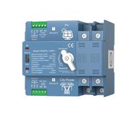 NONDK Interruptor de Transferencia Automática de Doble Potencia ATS para Generador o Energía Fotovoltaica A Inversor Solar de Conmutación de Energía de la Ciudad, D