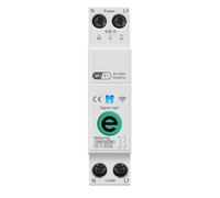 NONDK Interruptor Inteligente 1P+N 63A 110V 220V WIFI, Medidor de Energía, Medidor de KWh, Disyuntor, Temporizador, Relé, Protección para el Hogar Inteligente.