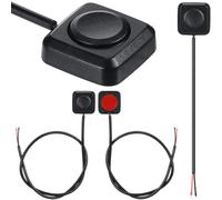 NONDK Interruptor MomentáNeo de 4 Piezas, BotóN Pulsador MomentáNeo, Interruptor de Encendido y Apagado, Miniinterruptor de BotóN de Montaje en Superficie de 12V 24V