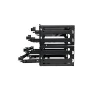 NONDK Jaula para 4 Unidades de Disco Duro, Soporte para 4 Unidades de Disco Duro, Jaula para Disco Duro Mecánico de 3,5 Pulgadas, Bahías SSD No Extraíbles