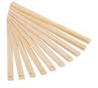 NONDK Juego de 10 Guías de Barro para Enseñar Cerámica, Tiras de Madera de 5 Tamaños, Herramientas de Arcilla para Cerámica.
