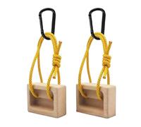 NONDK Juego de 2 de Escalada Portátiles con Diapasón y Bloques de Agarre de Bolsillo para Entrenamiento de Fuerza de Dedos y Antebrazos.