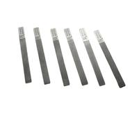 NONDK Juego de 6 Piezas de Limas para Ranuras de Cejuela de Guitarra, Herramientas de Reparación de Guitarra para Bricolaje, 12-5 12-53 para Mantenimiento de Guitarra.