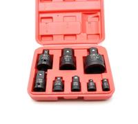 NONDK Juego de 8 Adaptadores de Vaso de, Adaptador Reductor de Llave de Tubo -V, Kit Convertidor de Transmisión, Juego de Herramientas de Reparación Manual