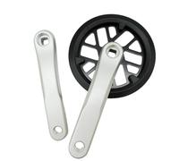 NONDK Juego de Bielas de Aleación de 32 Dientes para Bicicletas Eléctricas Infantiles y Plegables - Piezas de Repuesto para Platos C