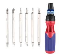 NONDK Juego de Destornilladores Multibit con Trinquete 12 en 1 con Mecanismo de Carga Rápida y Ergonómico