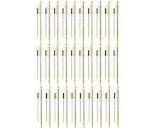 NONDK Kit de 30 Bolígrafos Delgados para Torneado de Madera con Repuesto. Suministros de Torneado para Bricolaje y Oficina.