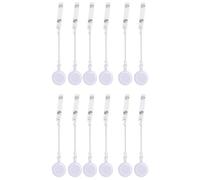 NONDK Kit de Carrete DIY con Cuentas de 12 Piezas, Carrete Nombre IdentificacióN RetráCtil, Soporte Clips para Cuentas, Barra en con Clip para CinturóN,