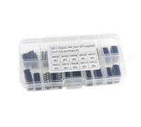 NONDK Kit de Chips de Circuito Integrado Dip de 50 Piezas y 10 Tipos de la Serie 74HC para Experimentos Electrónicos en Educación Stem