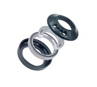 NONDK Kit de Conversión de Aluminio para Convertidor de Cable Interno para Cuadro de Bicicleta de Montaña y Carretera, Arandela para Manillar de Bicicleta, Accesorios para Bicicleta, de 41.8 mm A 52 M