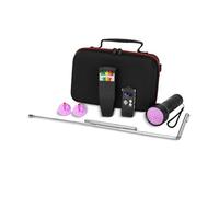 NONDK Kit de Equipos Ghost con 1 Medidor EMF, 1 EVP, 2 Varillas de Radiestesia, 1 Luz UV, 2 Pelotas de LED y 1 de Transporte.
