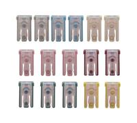 NONDK Kit de Fusibles Automotrices Combo, Surtido de Fusibles para Automóviles, Fusibles de Reemplazo.