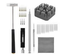 NONDK Kit de Herramientas 39 en 1 para Quitar Eslabones de Reloj, Ajuste, Reemplazo y Redimensionamiento de Brazaletes, Removedor de Eslabones de Correa de Reloj,