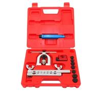 NONDK Kit de Herramientas para Abocardar Tuberías Dobles para Reparación de Frenos y Plomería con Doblador de Cobre y Latón
