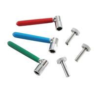 NONDK Kit de Herramientas para Ajuste de Taqués de Válvulas de Motocicleta para la Mayoría de Motocicletas, Vehículos Terreno y Motores Pequeños.