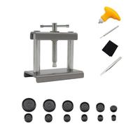 NONDK Kit de Herramientas para Cambiar la Batería del Reloj, Prensa para Cerrar la Caja del Reloj, Kit de Herramientas para Cerrar la Tapa del Reloj