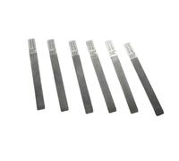 NONDK Kit de Herramientas para Reparación de Guitarras: Archivos para Cejuela de Guitarra Acústica, Herramienta de Reparación de Ranuras, Archivos para Coronar Trastes, DIY, 10-46.