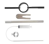 NONDK Kit de Herramientas Servicio Horquilla Motocicleta,Herramienta Compresora Resorte Horquilla y Kit Herramientas Aceite Horquilla Delantera,Herramienta Mantenimiento Horquilla