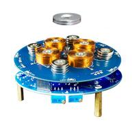 NONDK Kit de Levitación Magnética para Bricolaje, Experimento, Proyecto de Soldadura, Práctica, Ensamblaje de Soldadura, Kit Electrónico con Imán de Carga de 2-5 W y 150 G
