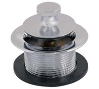 NONDK Kit de Montaje de Desagüe de Bañera Lift-N-Turn, Rosca Gruesa de 1-1/2", Cuerpo de Zinc Cromado para Reemplazo de Desagüe de Bañera.