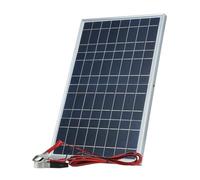 NONDK Kit de Panel Solar de 12 V y 30 W de Potencia, Generador Solar Portátil Recargable para Exteriores, para el Hogar.