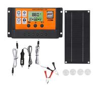 NONDK Kit de Panel Solar de 600 W con Controlador de Carga de 100 A y 18 V, de Carga Solar para Remolque de, Camping, RV Al Aire Libre