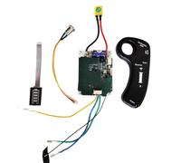NONDK Kit de Patineta Eléctrica Longboard 10S 36V con ESC de Accionamiento Único, Placa Base de Control de Reemplazo con Control Remoto para Patineta DIY.