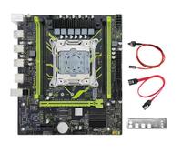 NONDK Kit de Placa Base X99 P4 LGA2011 Chipset H55 Ethernet Gigabit Placa Base para Juegos X99 DDR4 con Ranuras M.2 NVME/NGFF.