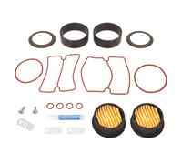 NONDK Kit de Reparación de Compresores de Aire Silenciosos Sin Aceite de 20 Piezas, Juntas de Cilindro, Anillos de Pistón y Elementos Filtrantes para Modelos de 550W.