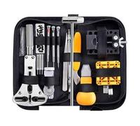 NONDK Kit de Reparación de Relojes, Kit de Herramientas para Relojes con Herramientas para Extraer Eslabones y Caja Trasera para Correas.