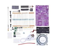 NONDK Kit Electrónico de Radio FM DIY Frecuencia Ajustable 87,5-108 MHz con Altavoz Pantalla Digital Proyecto de Soldadura DIY B