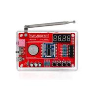 NONDK Kit Electrónico de Radio FM para Hacer Mismo, 87-108 MHz, Radio FM, Piezas para Practicar Soldaduras, RDA580, Proyecto de Soldadura para Hacer Mismo, Práctica de Soldadura